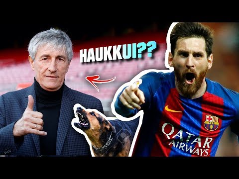 MIKSI MESSI HAUKKUI VALMENTAJAA?!