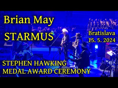 BRIAN MAY - 15.5.2024 - STEPHEN HAWKING MEDAL AWARD CEREMONY - STARMUS - BRATISLAVA (Slovakia)