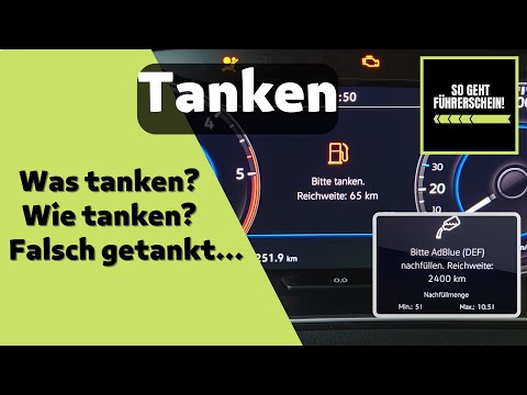 Tanken. Worauf du beim Tanken achten musst - Führerschein