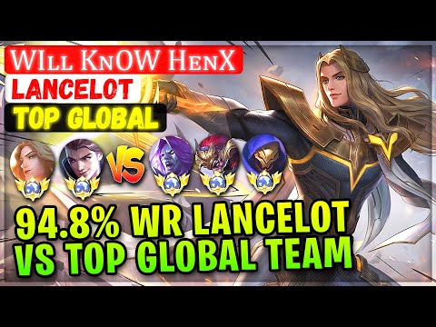 94.8% Win Rate Lancelot VS Top Global Moskov, Aldous & Hanzo [ Top Global Lancelot ] Wiʟʟ Kɴow Hᴇɴx