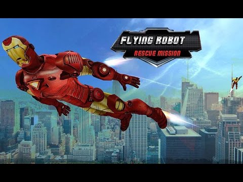 Flying Robot Rescue Mission Android Gameplay