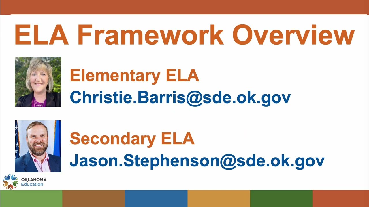 ELA Framework Overview