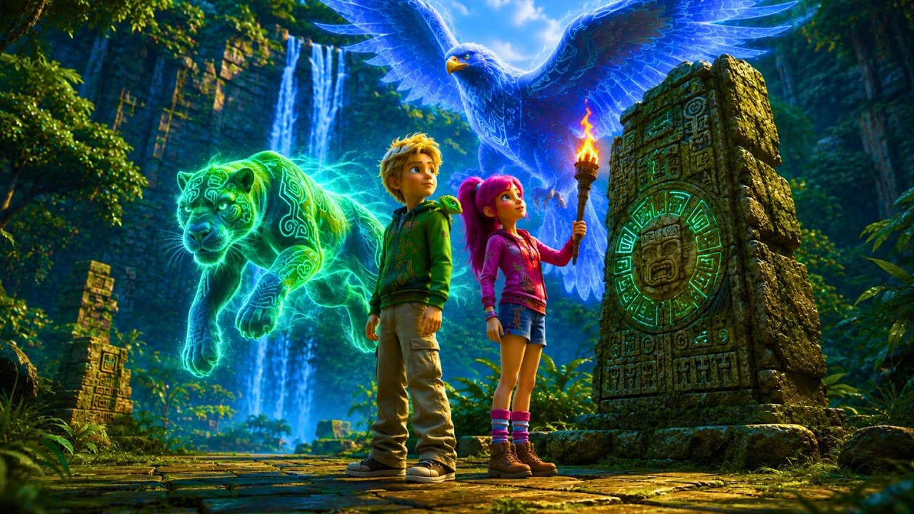 🐺🦅 ¡TIENEN SUPERPODERES DE ANIMALES MÁGICOS! | El destino del mundo está en sus manos | Animación 4K