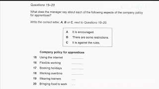 Cambridge 14 Test 1