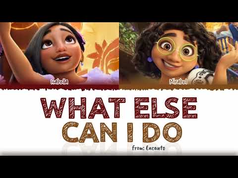 Dianne Guerrero, Stephanie Beatriz - 'What Else Can I Do' (from Encanto) Color Coded Lyrics
