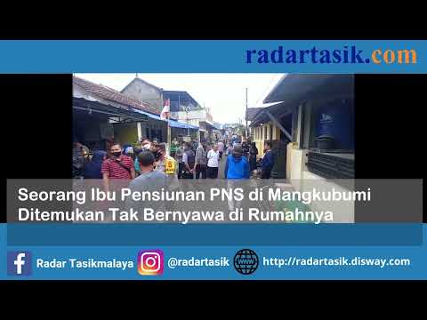 Pensiunan PNS di Mangkubumi Ditemukan Tak Bernyawa