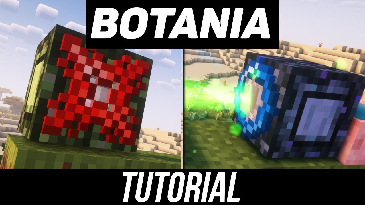 Botania tutorial / guide 1.16.5 + Mana Lenses (minecraft java edition)