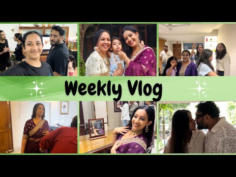 Weekly Vlog | Mom Vlogger | Sowbhagya Venkitesh