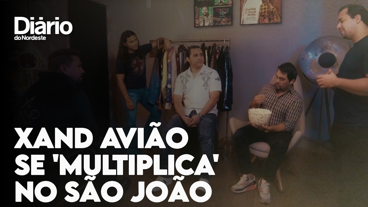 Imagem da notícia Xand se 'multiplica' com IA no São João de Maracanaú e canta músicas adormercidas há 11 anos
