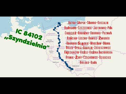 Ustka-Bielsko-Biała Główna I IC 84102 ,,Szyndzielnia" I EU07-052 I 13.07.2023