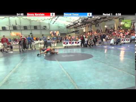 FILA Cadet 54 KG Kenny Kerstein vs. Denzel Tovar