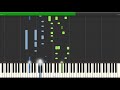 Elliott Smith - Pitseleh Piano Tutorial (Synthesia)