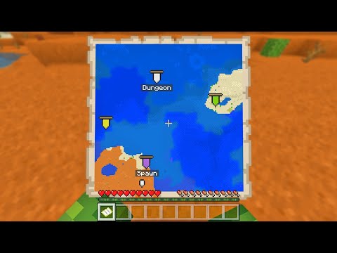 How to make Map Markers in Minecraft Bedrock Edition