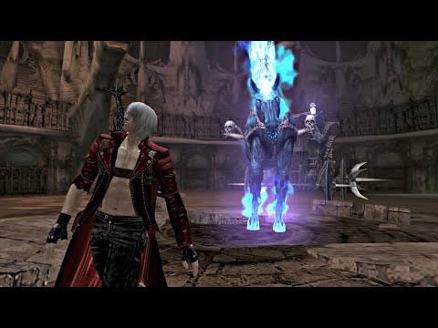 Devil May Cry 3 HD Remaster PS5 - Geryon Boss Fight (4K Ultra HD)