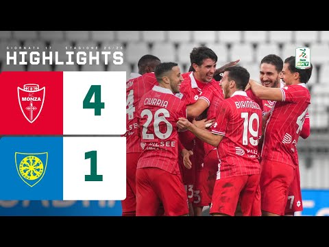 Monza - Carrarese 4-1 | I BIANCOROSSI calano il poker e regalano spettacolo | HIGHLIGHTS Serie BKT