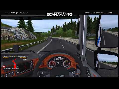 Euro Truck Simulator 2 Commentary: Trucking in the new DAF XF 106