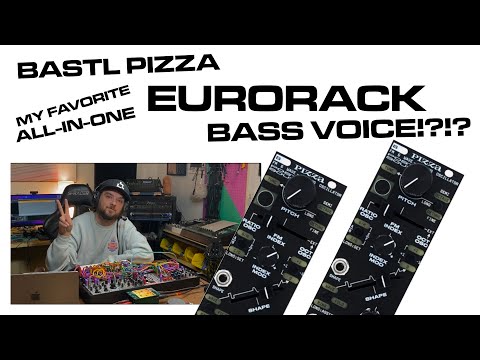 Bastl Pizza - This tiny, all-in-one complex oscillator voice is amazing for eurorack bass lines