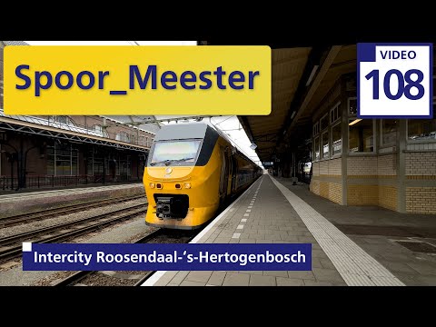 (4K) #cabview NS #Trein #virm | Rij mee met de #machinist van Roosendaal naar 's-Hertogenbosch (108)