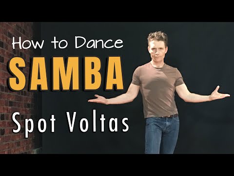 How to dance Basic Samba Spot Volta | Latin Dance Tutorial