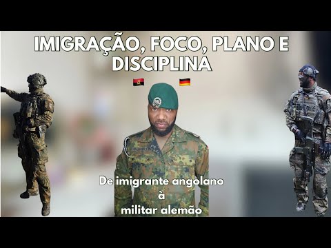 De imigrante angolano a militar na Alemanha 🇩🇪🇦🇴 | História real de superação #vidaexterior