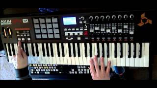 Video thumbnail for AKAI MPK61 demo (Reason emphasis) by alternatingbitmusic