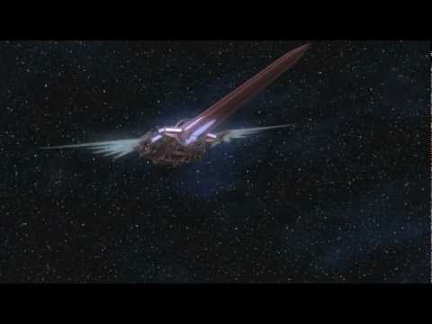 Xenosaga III HD Cutscene 016 - Durandal in Flight