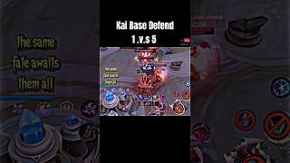 Download lagu Late Game King Thamuz 1 v.s 5 Base Defend #mobilelegends #mlbb #foryou mp3