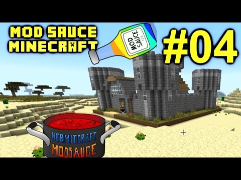 Minecraft Mod Sauce Ep. 4 - My Heroes Pungence & Skyzm ( HermitCraft Modded Minecraft )