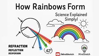 How Rainbows Form | Full Science Behind Refraction, Reflection & Dispersion