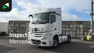 Mercedes-Benz Actros 1845 4X2 StreamSpace 2xTanks Standairco MirrorCam ACC Nav Sattelzugmaschine | Bild 4 - Autoline