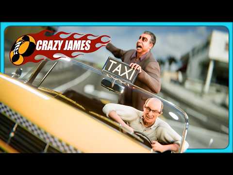 Crazy James Randal Taxi | GTA 5 RP | ChaseRP