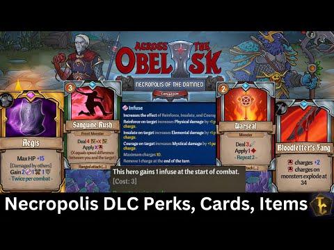 Necropolis DLC Perks, Cards, and Items - Across The Obelisk