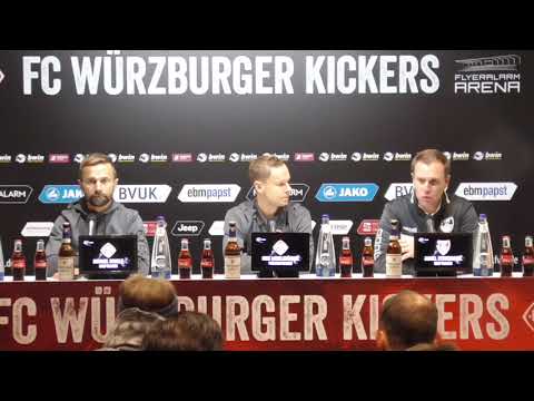 Uerdingerblock Würzburger Kickers - KFC Uerdingen 05 Pressekonferenz