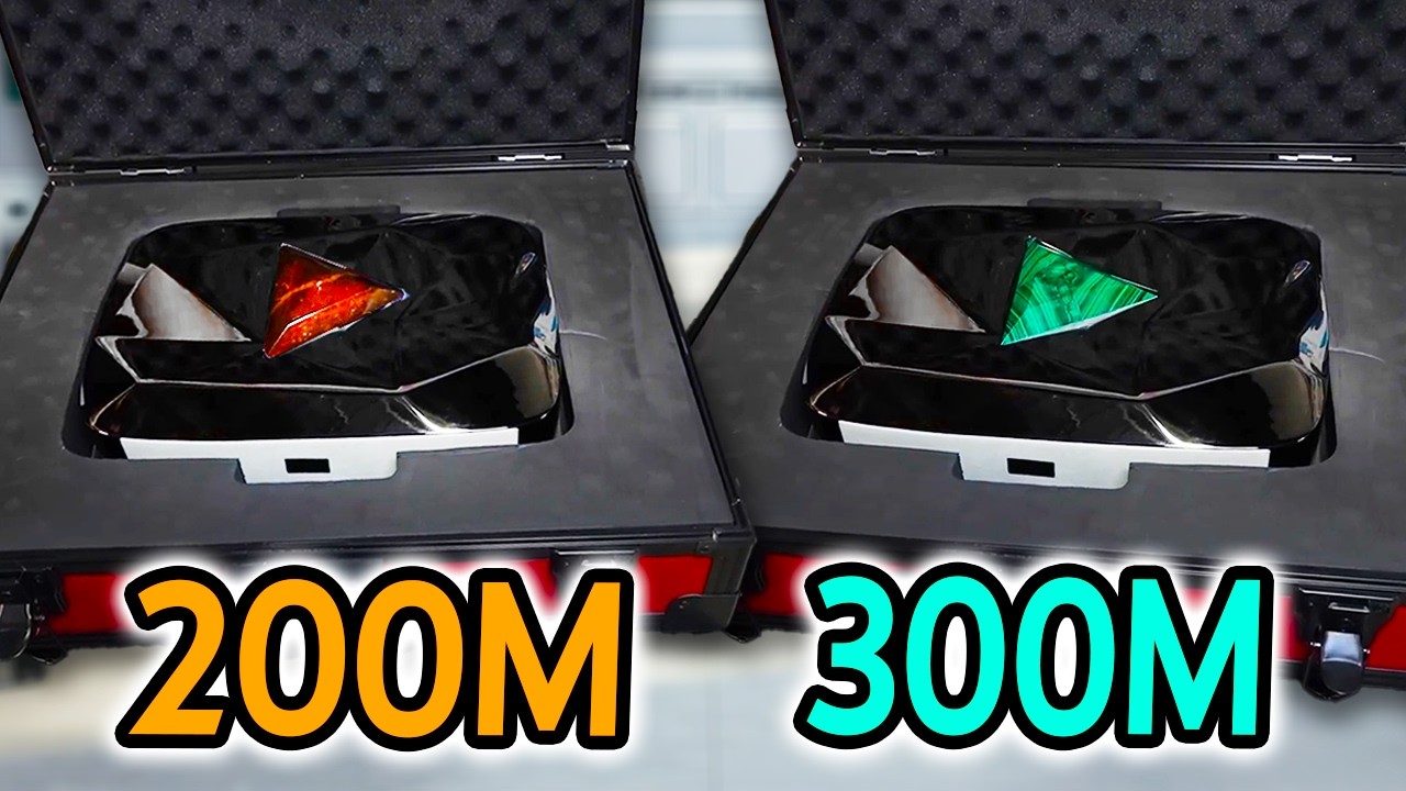 The NEW Amber & Emerald Play Buttons REVEALED!