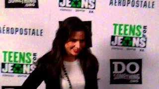 Josie Loren at the 5th Annual Teens for Jeans Kick-off party by DoSomething 