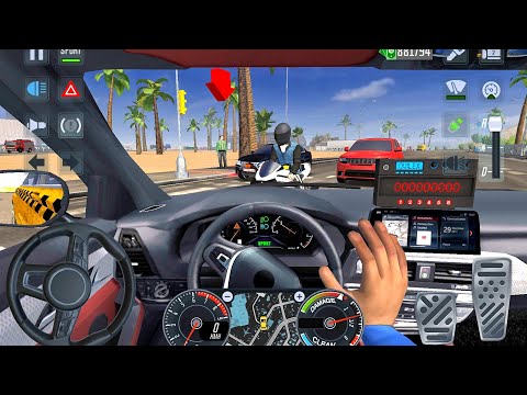 New Taxi Game Realistic SUV BMW Taxi Driver Sim 3D: Taxi Simulator 2025 - Car Game Android Gameplay