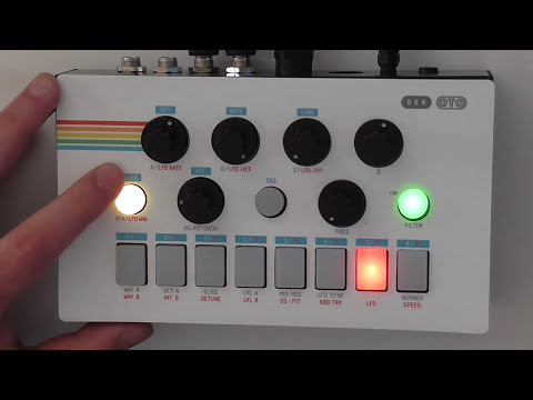 OTO Machines Biscuit in Der Oto Synth Mode - Sound Test (Line Rec)