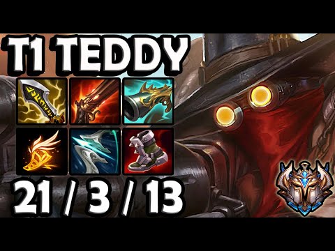 T1 Teddy JHIN ADC vs APHELIOS - Patch 11.1 Ranked Korea ✅