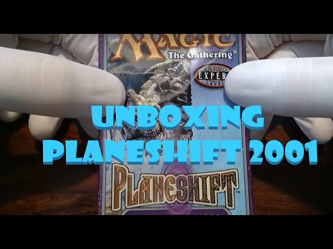 Magic Vintage Unboxing 6: PLANESHIFT WELTENWECHSEL (2001) Booster Magic the Gathering MtG