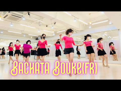 Bachata Bouke l beginner l Line Dance l Don't Wanna See You Cry l 바차타 부크 라인댄스 l Linedance