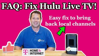 ✅ How To Fix Local Channels - Hulu Live TV - Youtube - T-Mobile 5G Home Internet - FAQ #4
