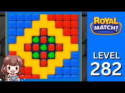 Royal Match Level 282 Walkthrough Solution 👑⚜️