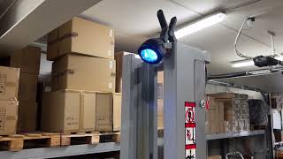 PROFI LED výstražný pruh 10-80V 10W modrý