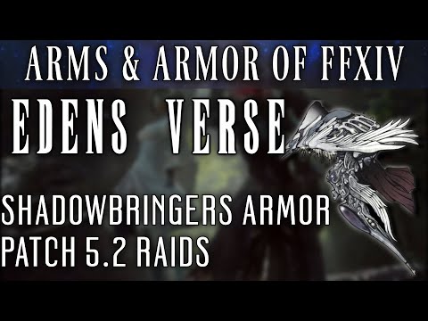 All Eden's Verse Raid Armor Sets (FFXIV Patch 5.2)