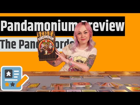 Pandamonium Preview - Draft Your Way To Your Panda Overlords!