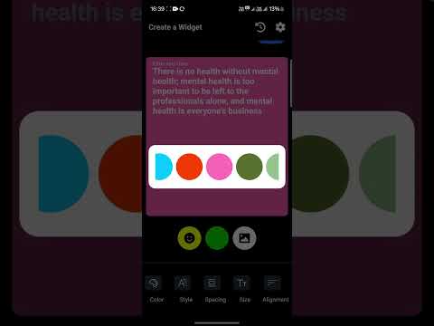 Sticky Notes + Widget Video