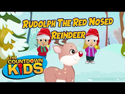 Rudolph The Red Nosed Reindeer - The Countdown Kids | Kids Songs & Nursery Rhymes | Lyric Video