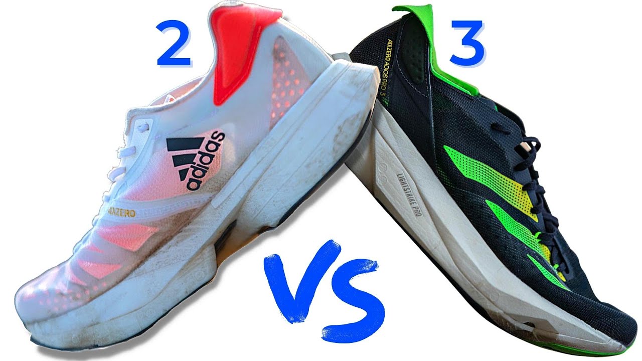 Marathon Shoes: Adidas Adios Pro 3 vs Adidas Adios Pro 2