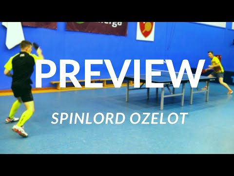 PREVIEW Tischtennis Belag SpinLord Ozelot