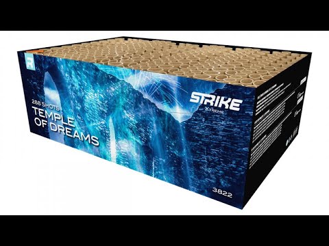Strike Xtreme : Temple Of Dreams : 288sh : 20 & 30mm : Compound : Nec: 3330gr #fireworks #Vuurwerk 